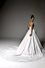 Frank Kasnak İşlemeli Prenses Gelinlik - Mediha Cambaz Bridal